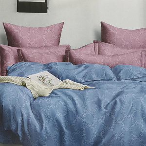 Комплект постельного белья ЕВРО Love Story наволочки 2шт 70х70см простынь 220х200см пододеяльник 215х200см 100% полиэстер микс/ЕВРО 000000000001205992