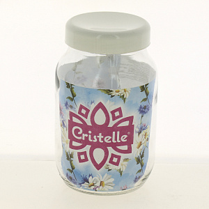 Банка для хранения 1000 мл белая крышка 125-13103 000000000001182816