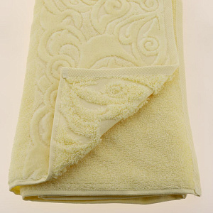 Полотенце 70х130см CLEANELLY Мартеллато махровое плотность 460гр/м лимонный 100% хлопок ПЦ3501-3098, 113 000000000001198652