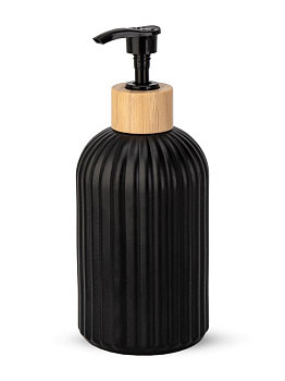 Диспенсер для жидкого мыла 20х7см в ассортименте стекло/пластик 000000000001227241