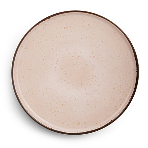 Тарелка десертная 20см Капли глазурованная керамика 000000000001217574