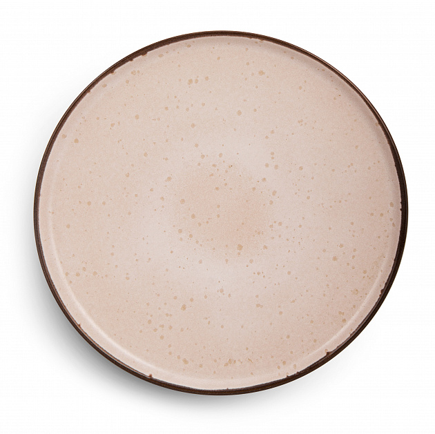 Тарелка десертная 20см Капли глазурованная керамика 000000000001217574