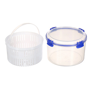 Круглый контейнер для продуктов Sistema, 1.5л 000000000001142886