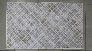 Коврик универсальный 60х100см ПОСУДА ЦЕНТР Рептилия-1 для прихожих полиэстер 000000000001187108