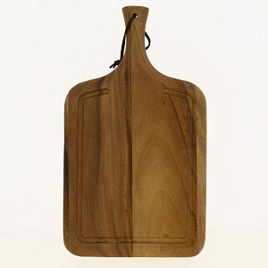 Доска разделочная гевея 38х21,5х2 см 9/962 000000000001187526