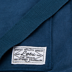 Сумка женская 26x23x10см индиго вельвет/полиэстер 000000000001221751