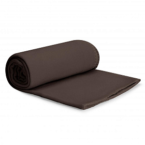 Плед 160х120см FORA плотность 130гр/м шоколадный полиэстер CN0871/LY2605 000000000001213005