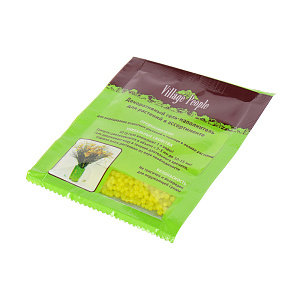 Декоративный наполнитель для растений Village people, желтый, 10гр 000000000001145227