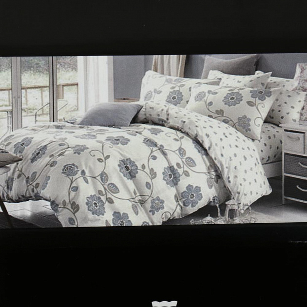 Комплект постельного белья 1,5-спальный ПОСУДА ЦЕНТР розовый хлопок 000000000001164356