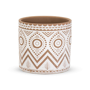 Кашпо 13,5х12,5см 1,3л Этно II керамика Кашпо 13,5х12,5см 1,3л Этно II керамика 000000000001225854