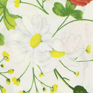 Полотенце кухонное 40х60см КЛЮКВА Васильки рогожка хлопок 000000000001207439