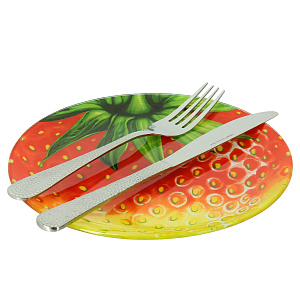 КЛУБНИКА Тарелка десертная 20см S09070 000000000001110426