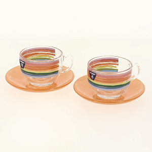 Набор чайный 4 предмета 220мл EVOL COLOR PENC Опал Q0252 000000000001198050