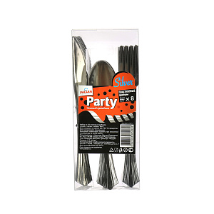 Набор для пикника Paclan, пластик, 24 шт. 000000000001138270