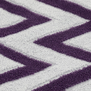 Полотенце махровое Privilea,50*90,100%хл,арт.13С22 Зигзаг,фиолетовый.Произ-во Беларусь 000000000001184478