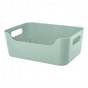 Корзинка универсальная 34х24х14см 10л ECONOVA SCANDI светло-серый пластик 000000000001220681