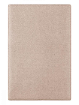 Простыня 270x240см DE'NASTIA бежевый сатин NEW хлопок 100% 000000000001215804