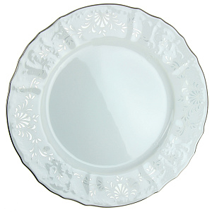 Тарелка Отводка Платина Люкс Хауз, 25 см 000000000001005849