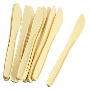 Набор одноразовых ножей Фопос, пластик, 10 шт. 000000000001075092