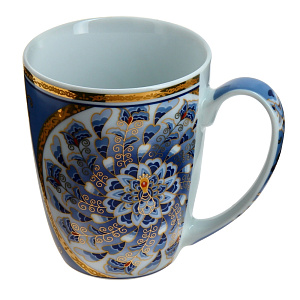 Кружка Узор Голубой Estetica, 340мл 000000000001061610