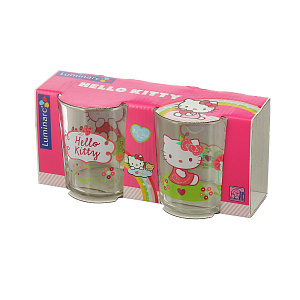 Набор стаканов FB Hello Kitty Nordic Flower Luminarc, 300мл, 2 шт. 000000000001119972