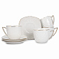 Набор чайный 8 предметов LAGARD (чашка 220мл-4шт/блюдце-4шт) фарфор SH08089