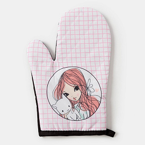 Варежка Этель Love Life Лея 26х16см 100%пэ 4437226 000000000001200828