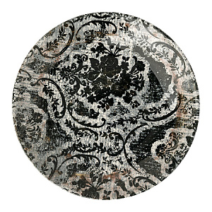 Тарелка суповая 20,5см 320мл LUCKY Антик серый керамика 000000000001220238