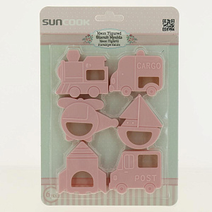 Формы для печенья 6шт SUN PLASTIK 000000000001189249
