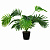 Цветок искусственный растение Пальма 68см в горшке 000000000001218474