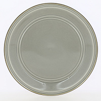 Тарелка обеденная 27см серый глазурованная керамика 000000000001213922