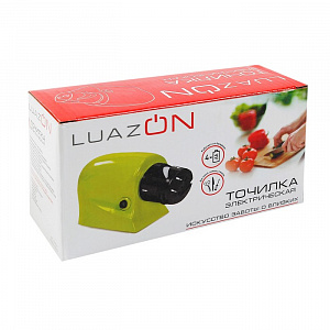 Точилка LuazON LTE-02, для ножей, ножниц, отвёрток,  работает от 4хАА (не в комплекте) 2369518 000000000001186384