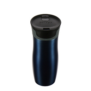 Термокружка двухслойная герметичная CONTIGO West Loop матовый синий металлик 000000000001135969