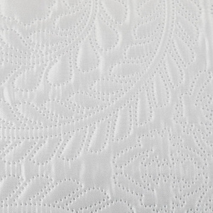 Покрывало DeN Палермо 200х240 атл/мат белый круги U000221 000000000001203049