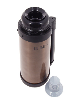 Термос 1,5л TALLER Брэдфорд коричневый нержавеющая сталь 000000000001160147