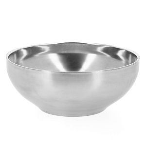 Миска 2-х слойная 16см M010196/PC05386/R010417 нержавеющая сталь 000000000001186504
