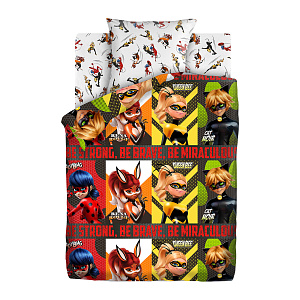 КПБ 1,5сп.LadyBug"Супергерои"поплин,пл105гр,100%хл 000000000001184090