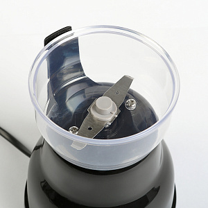Кофемолка LuazON LMR-04, 160Вт, черный, пластиковая чаша 50г 2691408 000000000001186383