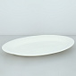 Блюдо овальное 31см ОБЩЕПИТ белый керамика