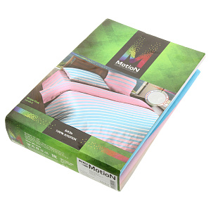 Комплект постельного белья Био Комфорт Motion Wenge, евро, бязь 000000000001152576