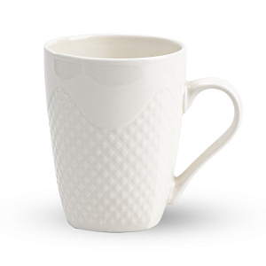 Кружка 450мл ORNAMENT белая керамика 000000000001220185