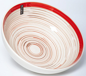 Салатник 23см/1,69л ELRINGTON АЭРОГРАФ Янтарный день керамика 000000000001210598