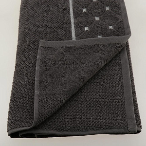 Полотенце 70х140см CLEANELLY Порфидо махровое плотность 550гр/м серый 100% хлопок ПЦ789-4097 000000000001198657