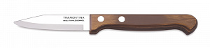 Нож для очистки овощей 7,5см TRAMONTINA Polywood нержавеющая сталь 21118/993-TR 000000000001201487