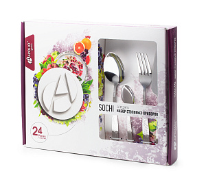 Набор столовых приборов 24 пр APOLLO genio Sochi SCH-24 000000000001177845