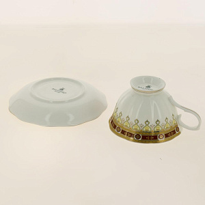 Чайная пара (чашка 220мл) BALSFORD Паллада Оригами подарочная упаковка фарфор 000000000001193931