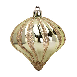 Декоративное украшение Набор 4шт 8,5см Капля серия Неоновая микс пластик 000000000001224122