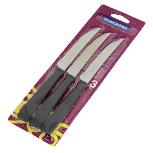 Набор ножей для мяса NewKolor Tramontina, 10 см, 3 шт. 000000000001162648