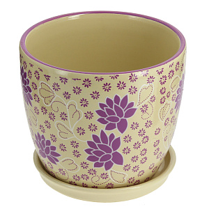 Цветочный горшок Almas, 1.5л, керамика 000000000001171943