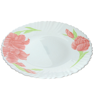 Тарелка обеденная 25,5см FARFORELLE Орхидея опал 000000000001005181